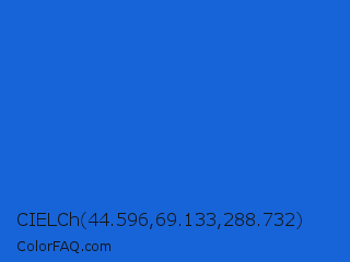 CIELCh 44.596,69.133,288.732 Color Image