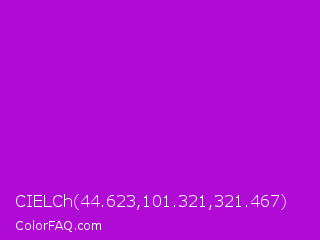 CIELCh 44.623,101.321,321.467 Color Image