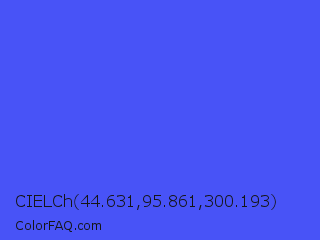 CIELCh 44.631,95.861,300.193 Color Image