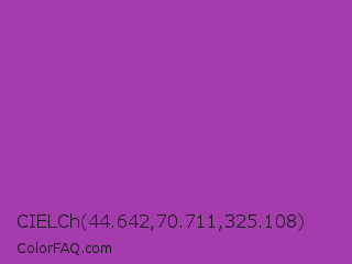 CIELCh 44.642,70.711,325.108 Color Image