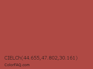 CIELCh 44.655,47.802,30.161 Color Image