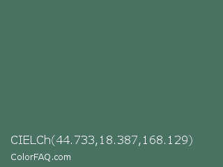 CIELCh 44.733,18.387,168.129 Color Image