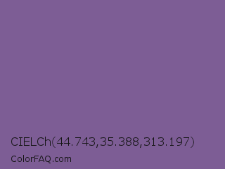 CIELCh 44.743,35.388,313.197 Color Image