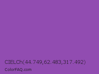 CIELCh 44.749,62.483,317.492 Color Image