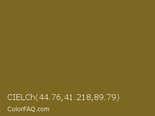 CIELCh 44.76,41.218,89.79 Color Image
