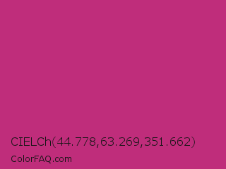 CIELCh 44.778,63.269,351.662 Color Image