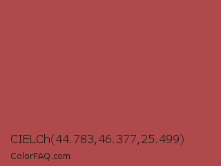 CIELCh 44.783,46.377,25.499 Color Image