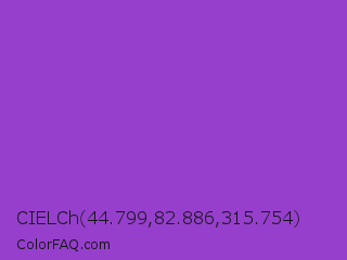 CIELCh 44.799,82.886,315.754 Color Image