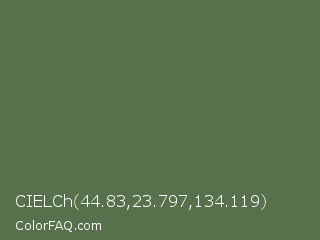 CIELCh 44.83,23.797,134.119 Color Image