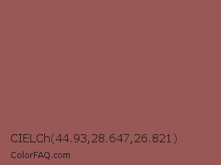 CIELCh 44.93,28.647,26.821 Color Image