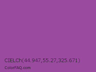 CIELCh 44.947,55.27,325.671 Color Image