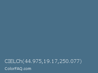 CIELCh 44.975,19.17,250.077 Color Image