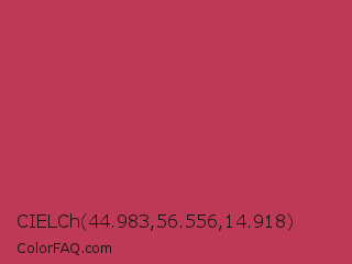 CIELCh 44.983,56.556,14.918 Color Image