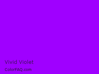 CIELCh 45.069,121.74,314.855 Vivid Violet Color Image