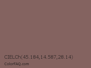 CIELCh 45.184,14.587,28.14 Color Image