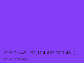 CIELCh 45.187,104.453,309.461 Color Image