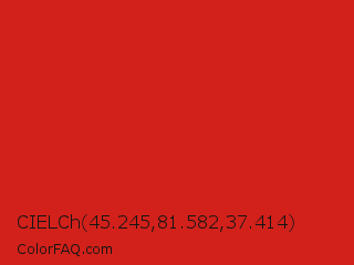 CIELCh 45.245,81.582,37.414 Color Image