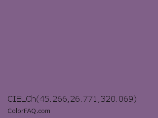 CIELCh 45.266,26.771,320.069 Color Image