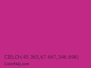 CIELCh 45.365,67.667,346.698 Color Image