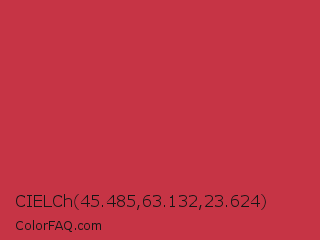 CIELCh 45.485,63.132,23.624 Color Image
