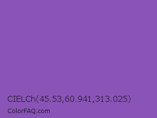 CIELCh 45.53,60.941,313.025 Color Image
