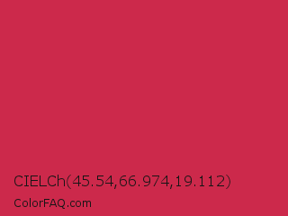 CIELCh 45.54,66.974,19.112 Color Image