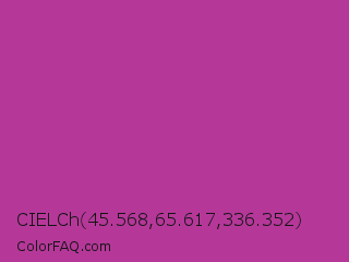CIELCh 45.568,65.617,336.352 Color Image