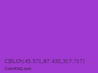 CIELCh 45.571,87.435,317.717 Color Image