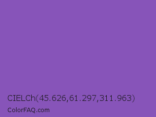 CIELCh 45.626,61.297,311.963 Color Image