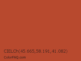 CIELCh 45.665,58.191,41.082 Color Image