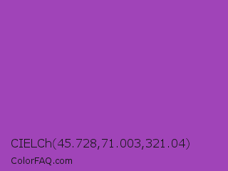 CIELCh 45.728,71.003,321.04 Color Image