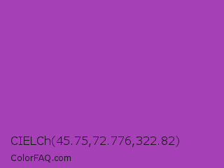 CIELCh 45.75,72.776,322.82 Color Image