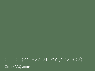 CIELCh 45.827,21.751,142.802 Color Image