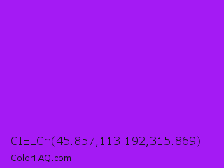 CIELCh 45.857,113.192,315.869 Color Image