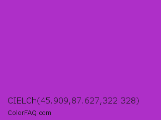 CIELCh 45.909,87.627,322.328 Color Image