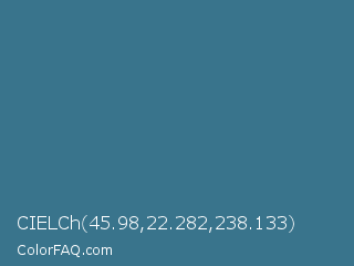 CIELCh 45.98,22.282,238.133 Color Image