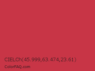CIELCh 45.999,63.474,23.61 Color Image