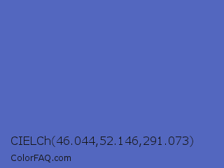 CIELCh 46.044,52.146,291.073 Color Image