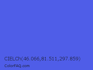 CIELCh 46.066,81.511,297.859 Color Image