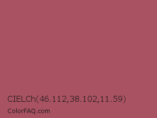 CIELCh 46.112,38.102,11.59 Color Image