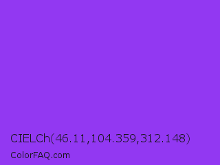 CIELCh 46.11,104.359,312.148 Color Image
