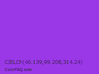 CIELCh 46.139,99.208,314.24 Color Image