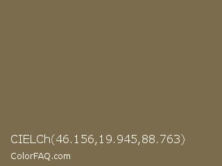 CIELCh 46.156,19.945,88.763 Color Image