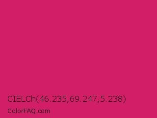 CIELCh 46.235,69.247,5.238 Color Image