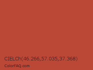 CIELCh 46.266,57.035,37.368 Color Image