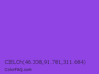 CIELCh 46.338,91.781,311.684 Color Image