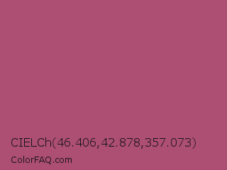CIELCh 46.406,42.878,357.073 Color Image