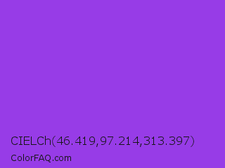 CIELCh 46.419,97.214,313.397 Color Image