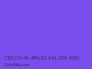 CIELCh 46.489,92.641,306.939 Color Image