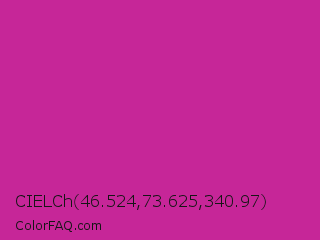 CIELCh 46.524,73.625,340.97 Color Image